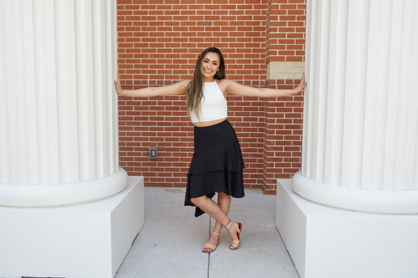 Ivory Solid Knit Top