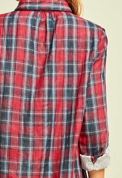 Taylor Plaid Dress