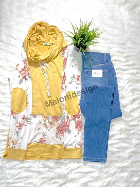 Yellow Rose Pullover